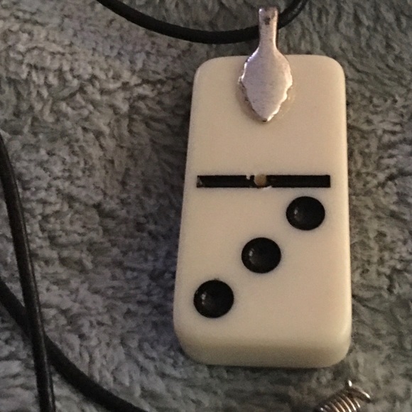 Jewelry - Cool Domino Art Necklace